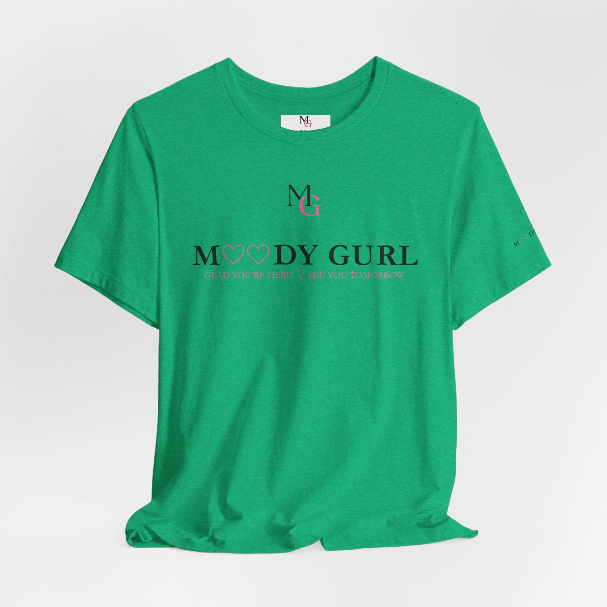 Moody Gurl® Signature Tee | Glad You're Here | Bella+Canvas 3001