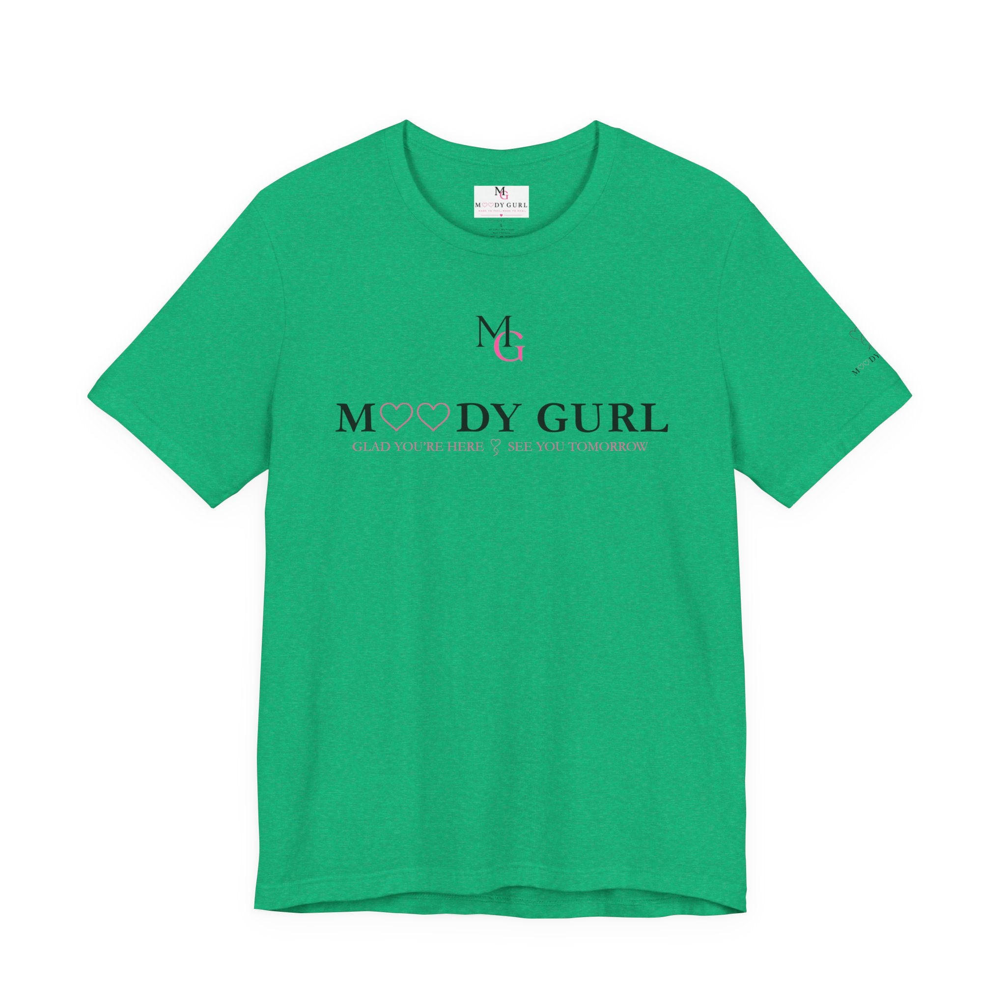 Moody Gurl® Signature Tee | Glad You're Here | Bella+Canvas 3001