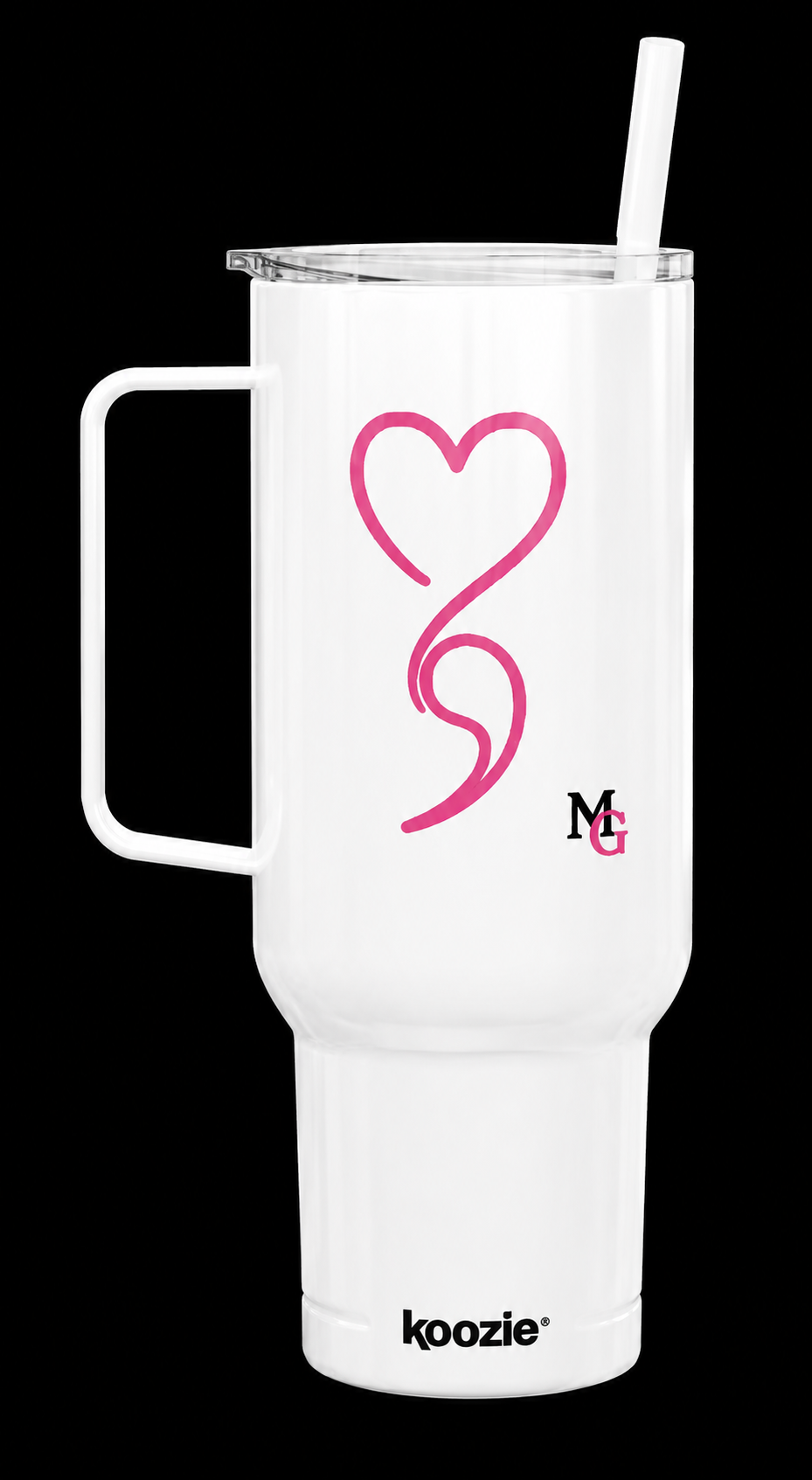 40oz Engraved Insulated Tumbler with Handle & Lid – Hope Mark Design - Glad You're Here